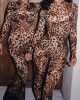 Leopard Print Sexy Jumpsuit