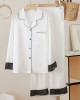 Ice Silk Cool Thin Home Pajamas Set Ice Silk Cool Thin Home Pajamas Set