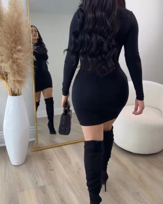 Seamless Hip Bodycon Dress Seamless Hip Bodycon Dress