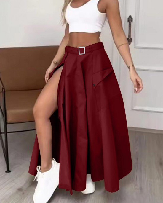 Fashion Casual Long Skirt Fashion Casual Long Skirt