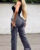 High-Stretch Solid Color Casual Work Jeans High-Stretch Solid Color Casual Work Jeans