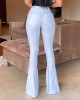 Zippered Flared Leggings Zippered Flared Leggings