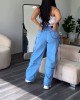 Alphabet Belt Cargo Jeans Alphabet Belt Cargo Jeans