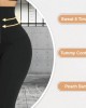 Leggings With Blue Neoprene Tummy Control Ref1291 Leggings With Blue Neoprene Tummy Control Ref1291