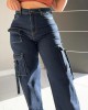 Multi-Pocket Cargo Jeans Multi-Pocket Cargo Jeans