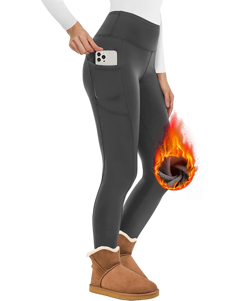 Thickened Fleece Leggings Thickened Fleece Leggings