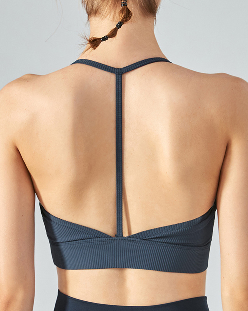 Halter Neck Yoga Vest Halter Neck Yoga Vest