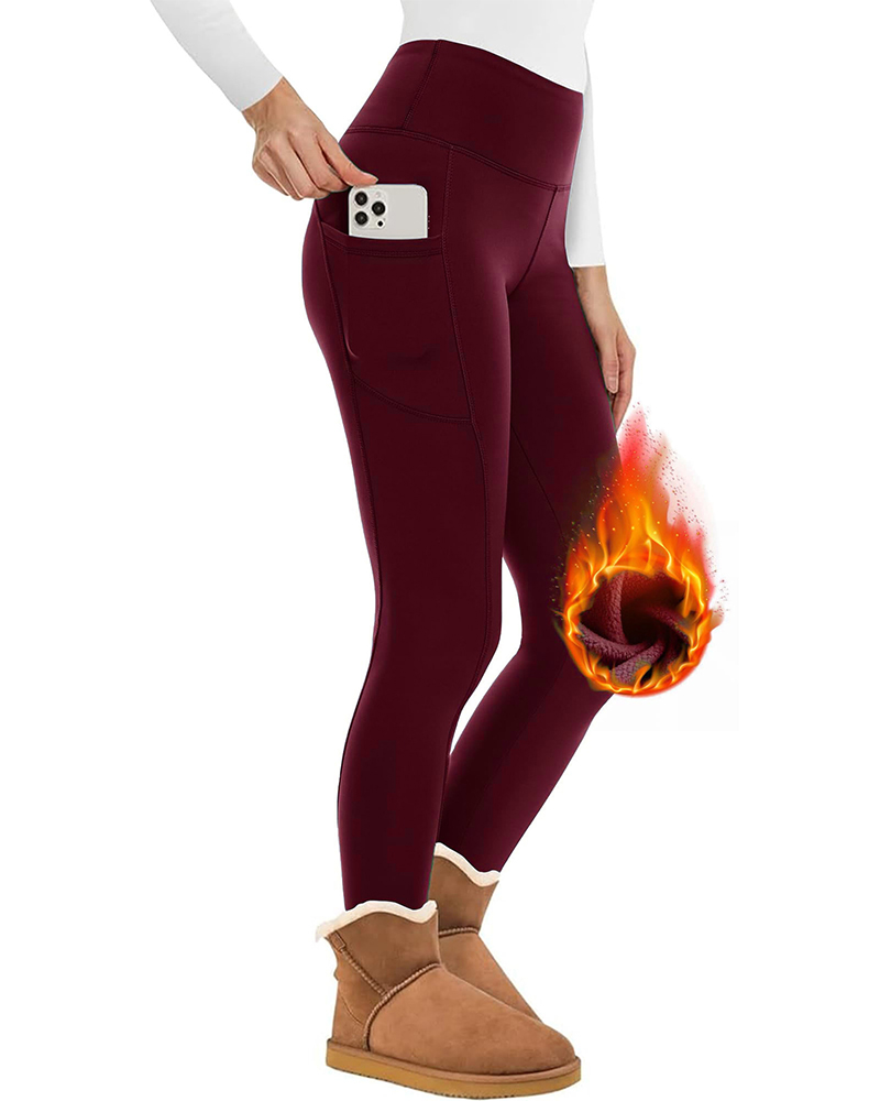 Thickened Fleece Leggings Thickened Fleece Leggings