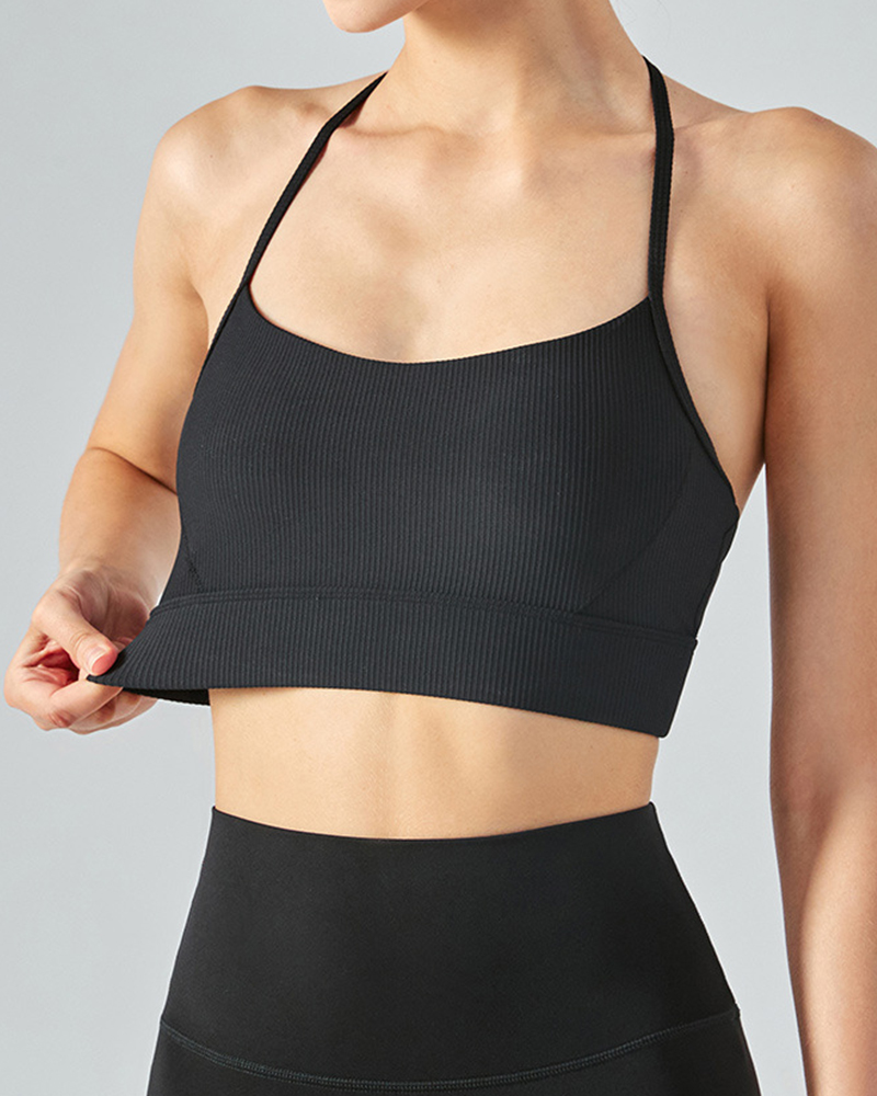 Halter Neck Yoga Vest Halter Neck Yoga Vest