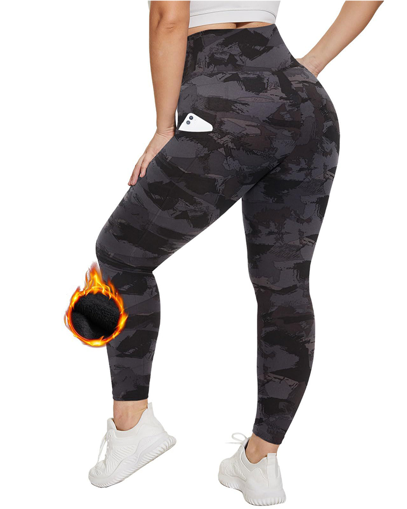 Thickened Fleece Leggings Thickened Fleece Leggings
