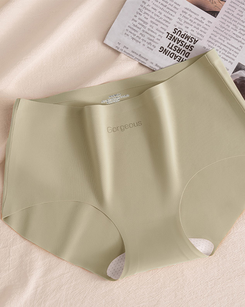 Yoga Fitness Mulberry Silk Antibacterial Seamless Underwear Yoga Fitness Mulberry Silk Antibacterial Seamless Underwear