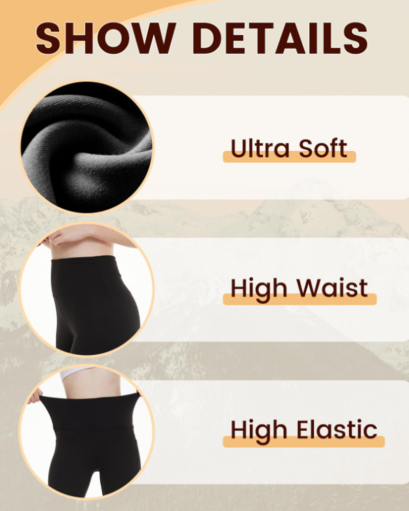Thickened Fleece Leggings Thickened Fleece Leggings