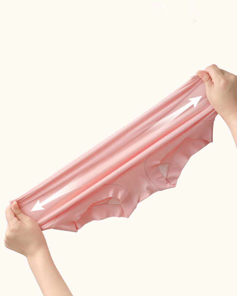 Long-Staple Cotton Antibacterial Mid-Rise Panties Long-Staple Cotton Antibacterial Mid-Rise Panties