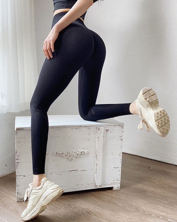 Female High Waist Quick Drying Yoga Leggings Female High Waist Quick Drying Yoga Leggings
