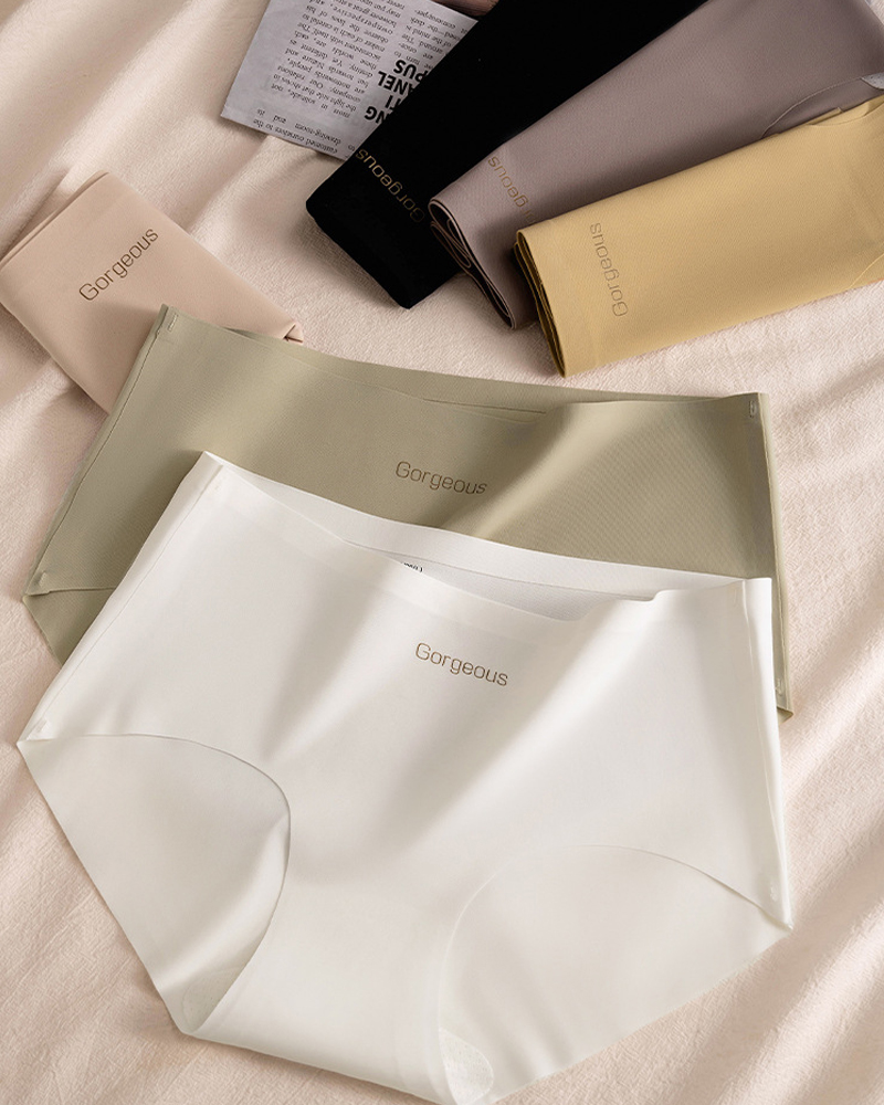 Yoga Fitness Mulberry Silk Antibacterial Seamless Underwear Yoga Fitness Mulberry Silk Antibacterial Seamless Underwear