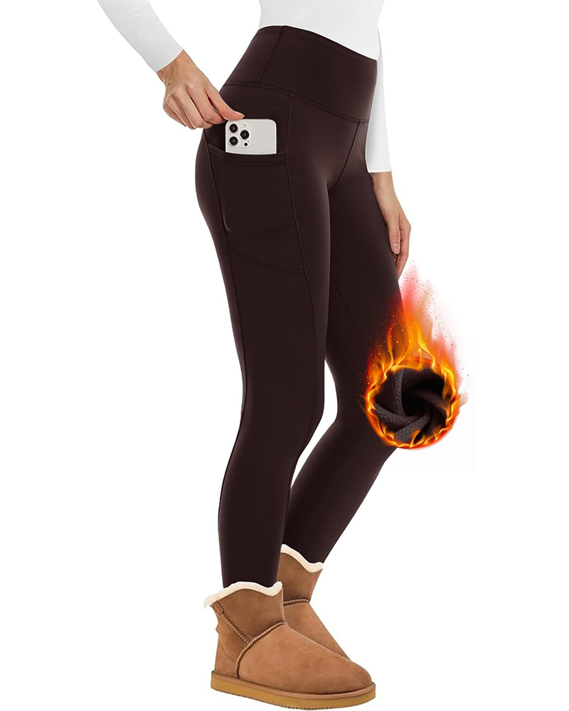 Thickened Fleece Leggings Thickened Fleece Leggings