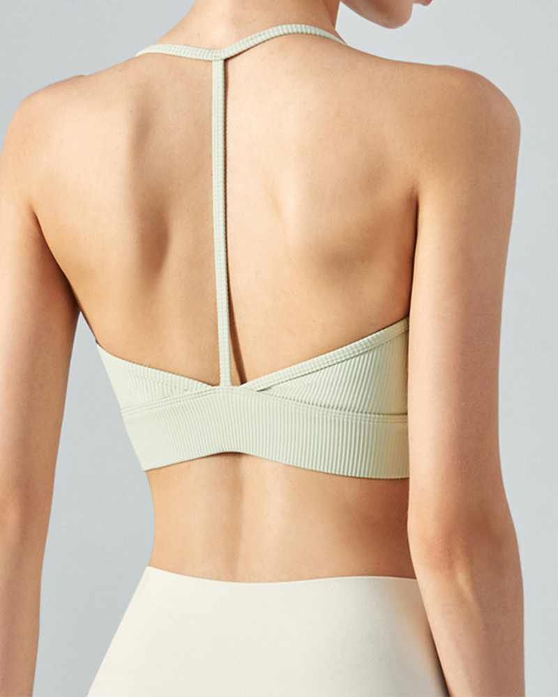 Halter Neck Yoga Vest Halter Neck Yoga Vest
