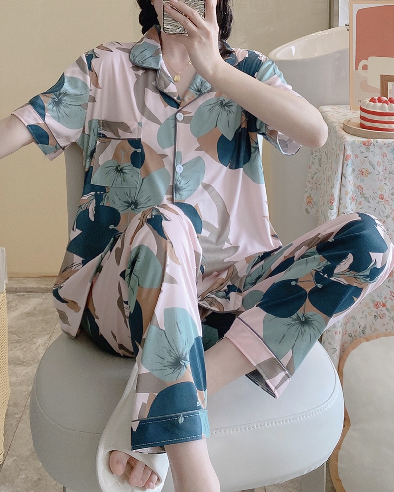 Graffiti Pajamas Long 2 pce Set Graffiti Pajamas Long 2 pce Set