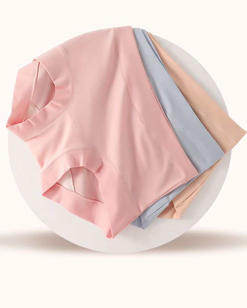 Long-Staple Cotton Antibacterial Mid-Rise Panties Long-Staple Cotton Antibacterial Mid-Rise Panties
