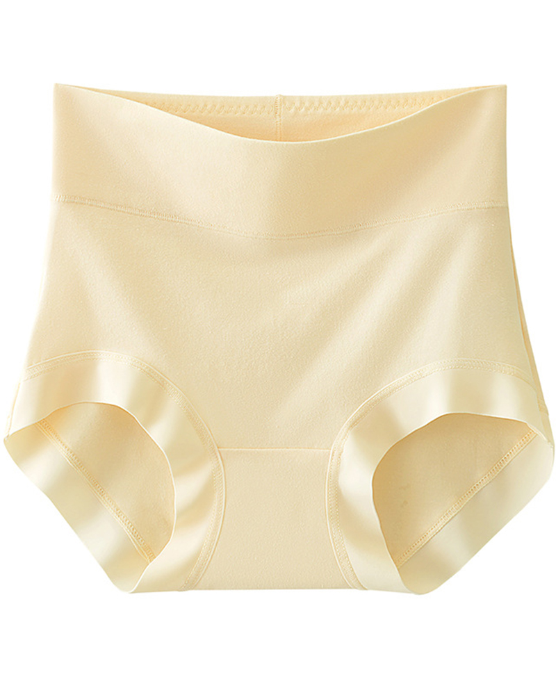 Long Staple Cotton High Waist Tummy Control Panties Long Staple Cotton High Waist Tummy Control Panties