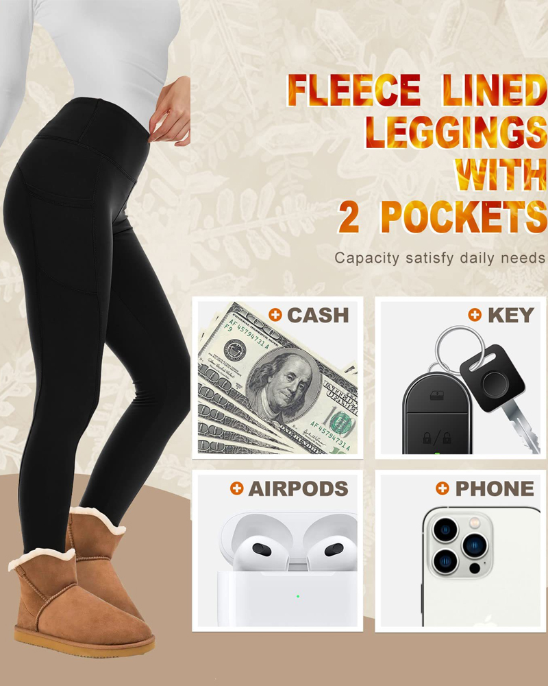 Thickened Fleece Leggings Thickened Fleece Leggings