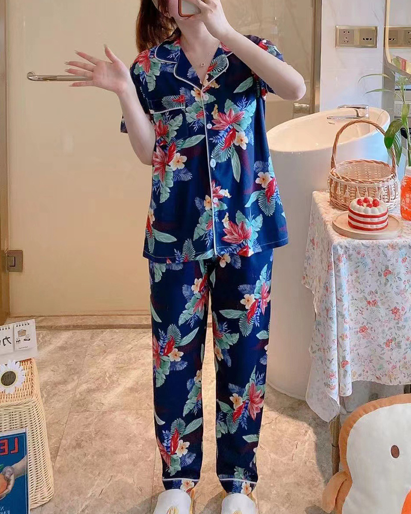 Graffiti Pajamas Long 2 pce Set Graffiti Pajamas Long 2 pce Set