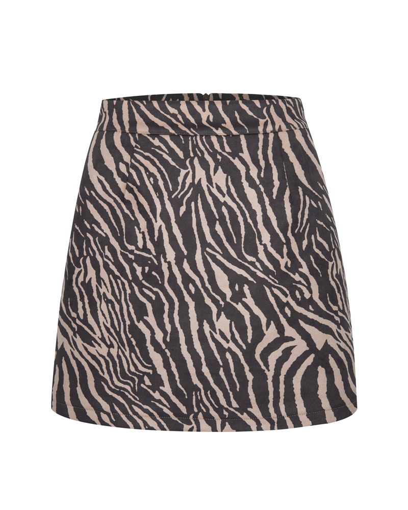 Leopard Print Sexy Hip Skirt